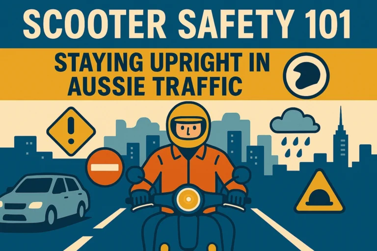 Scooter Safety 101 Staying Upright in Aussie Traffic