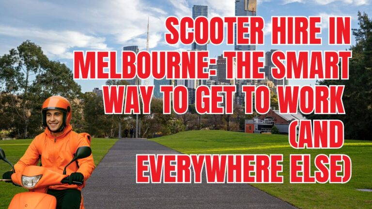 Scooter Hire in Melbourne